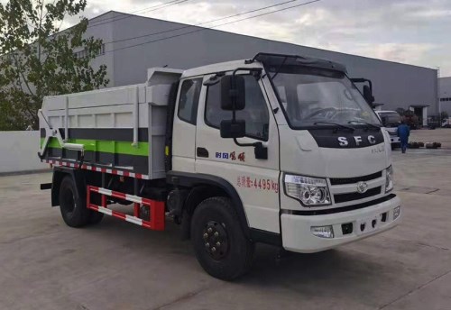 時(shí)風(fēng)壓縮對接自卸垃圾車(國六)