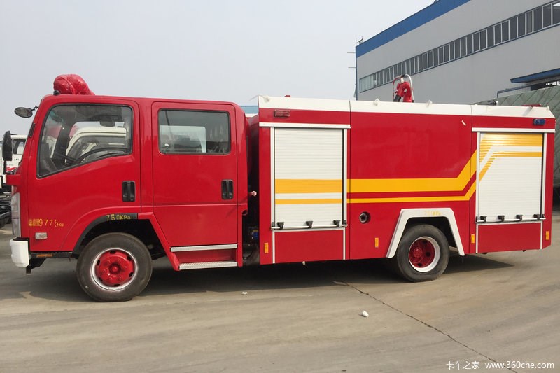 慶鈴五十鈴3噸水罐消防車
